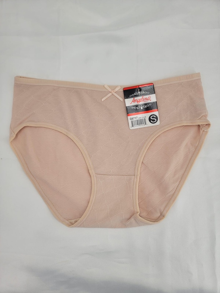 Panty de algodón con diseño de patron de diamantes