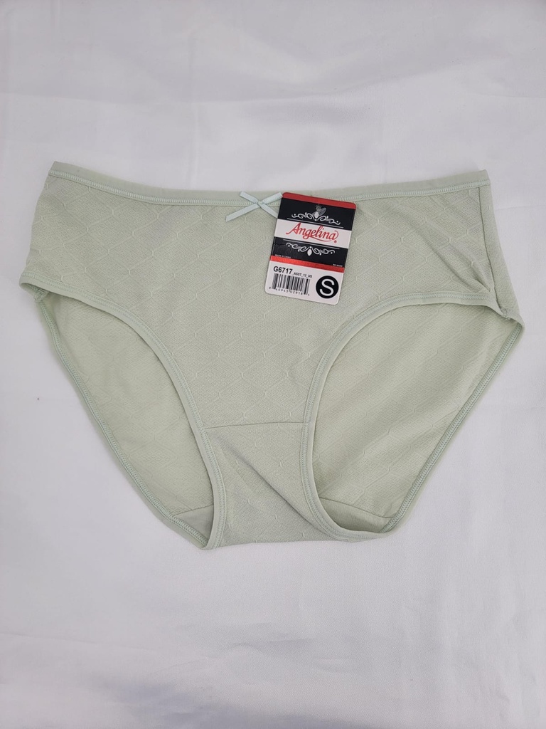 Panty de algodón con diseño de patron de diamantes