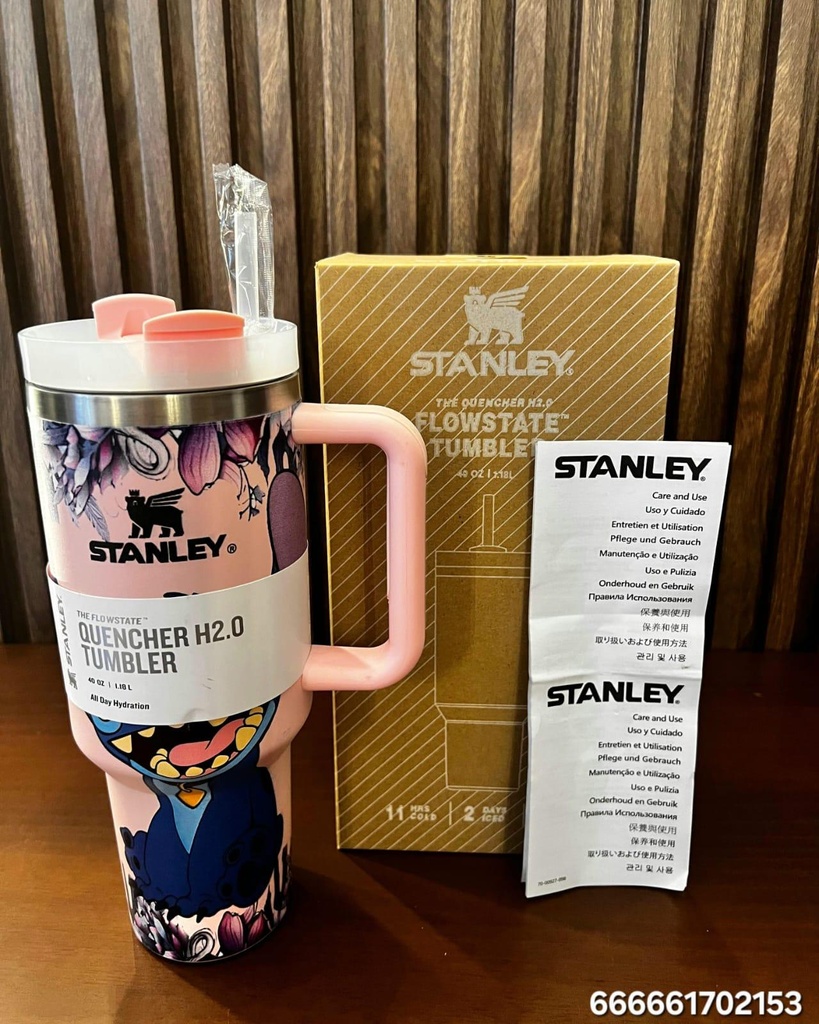 Vaso Stanley Cup Quencher H2.0 Tumbler 40 oz 1.88 L