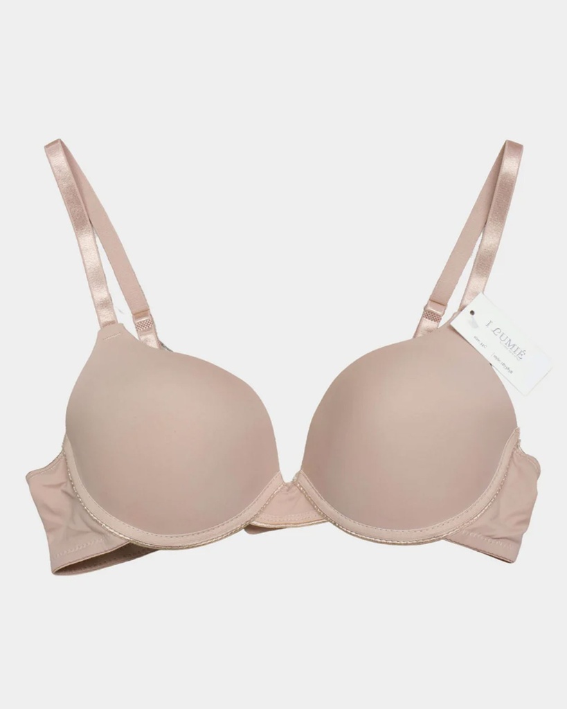 Brassier liso sin push-up en colores básicos.