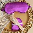 Juego de máscara para ojos y peine de madera