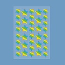 Parche láser de color para el acné