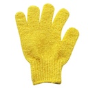 Guantes de baño de nailon de cinco dedos