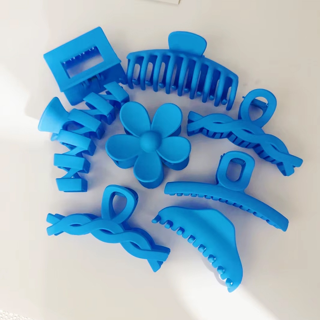 Juego de 8 pinzas para el cabello