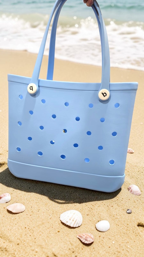 Cartera de Playa Tipo Crocs Pequeña