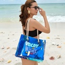 Bolso de verano transparente