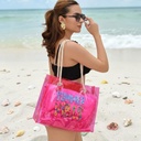 Bolso de verano transparente