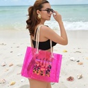 Bolso de verano transparente