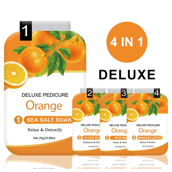 Deluxe pedicure 4 step 25g/0.88oz