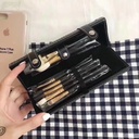 Set de brochas de maquillaje spot de 9 piezas