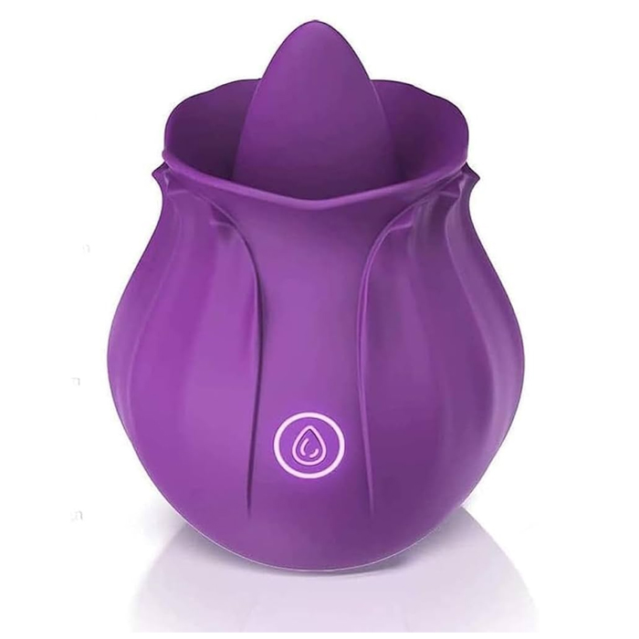Vibrador en forma de lengua para el clictoris