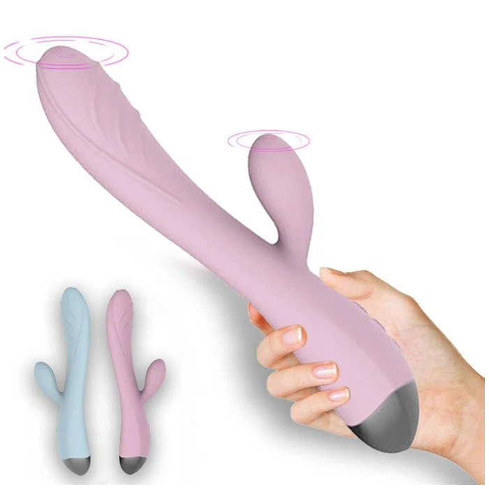 Vibrador estimulante del punto G de silicona