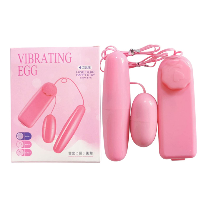 Vibrador en forma de huevo con control remoto