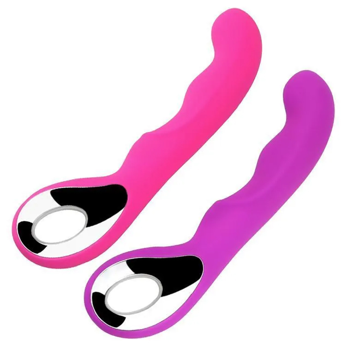 Vibrador de silicona para el punto G
