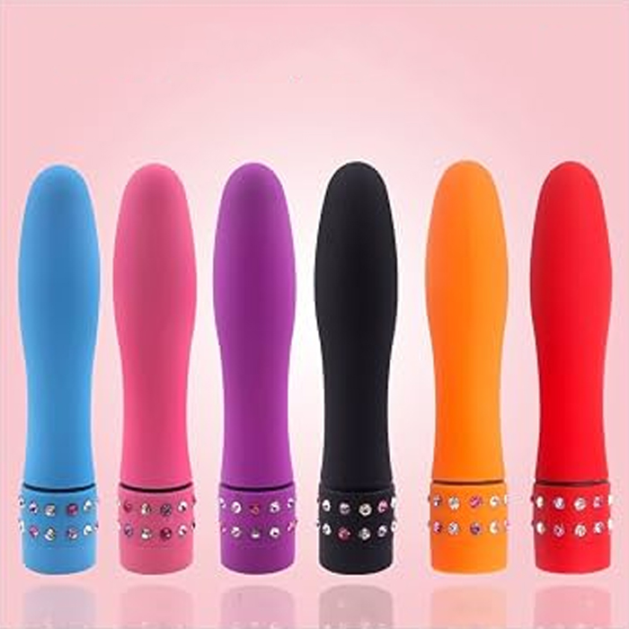 Vibrador en forma de bala multivelocidades