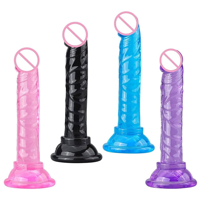 Dildo con copa de succion realista