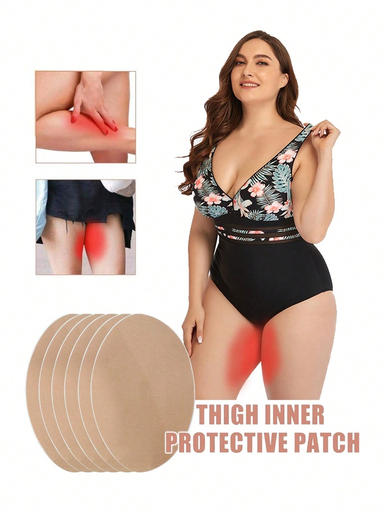 Almohadilla de Silicona Desechable Invisible para Muslo