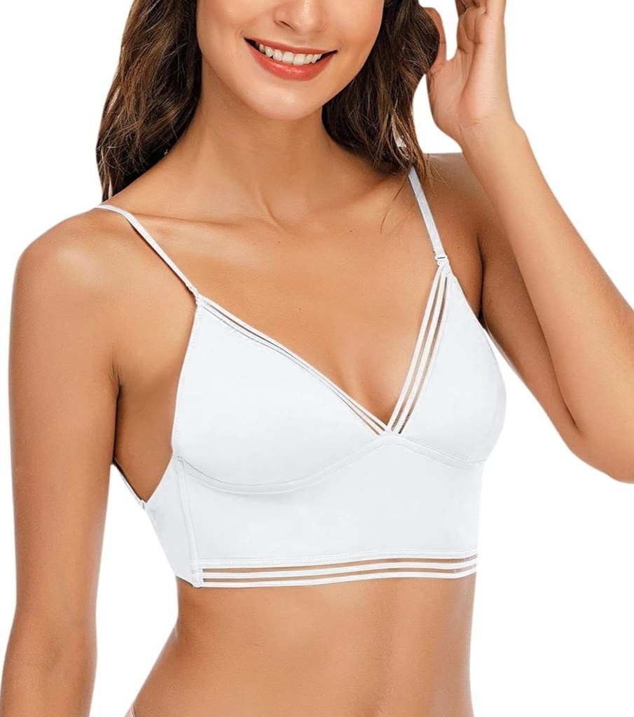 Magic Bra sujetador sin aros color blanco