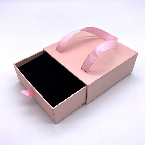 Caja rosa de empaque 8x8*3