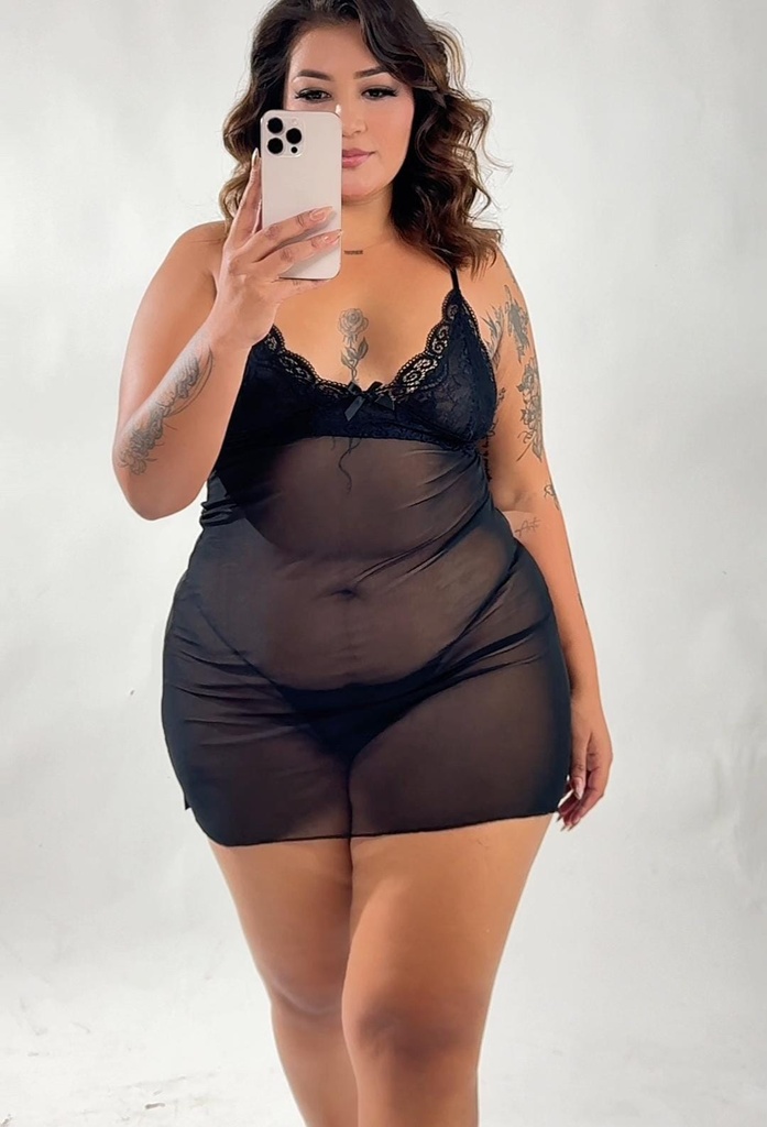 Pijama de satin Sensuel