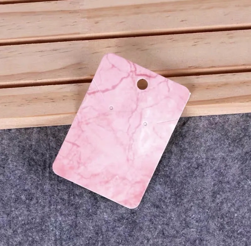 Estilo Simple Textura De Mármol Papel/papel Cartón Para Envasar Joyas 5x7 cm