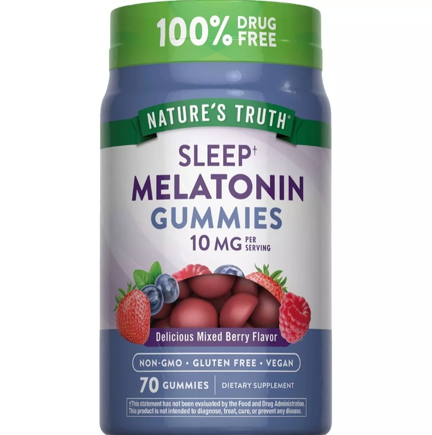 Nature's Truth Melatonin+ Magnesium Gummies 60ct