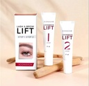 Paso 1 y 2 lifting laminado pestañas cejas Iconsign