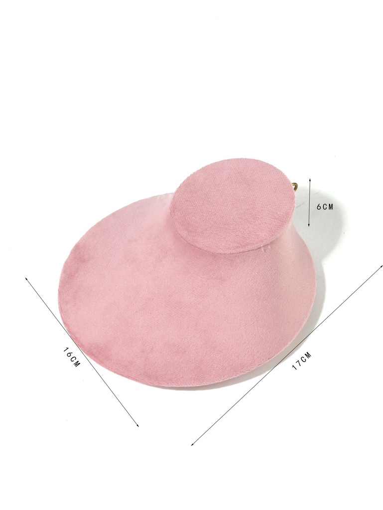 Estilo Simple Color Sólido terciopelo Franela estante de la joyería