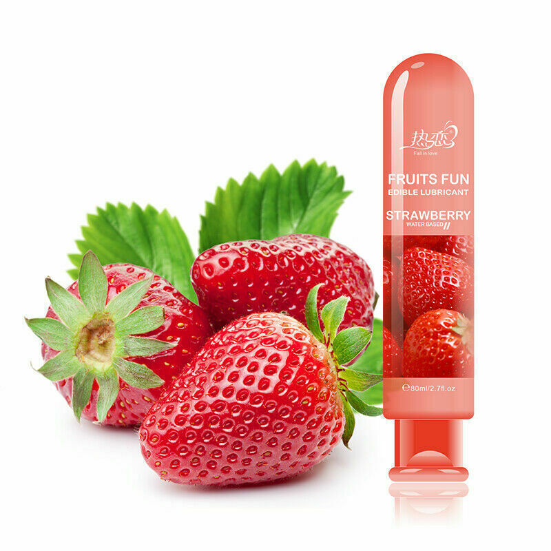 Aceite de sabor a base de agua para el sexo oral, anal, para orgasmos vaginales 80ml 2.7 fl.0z