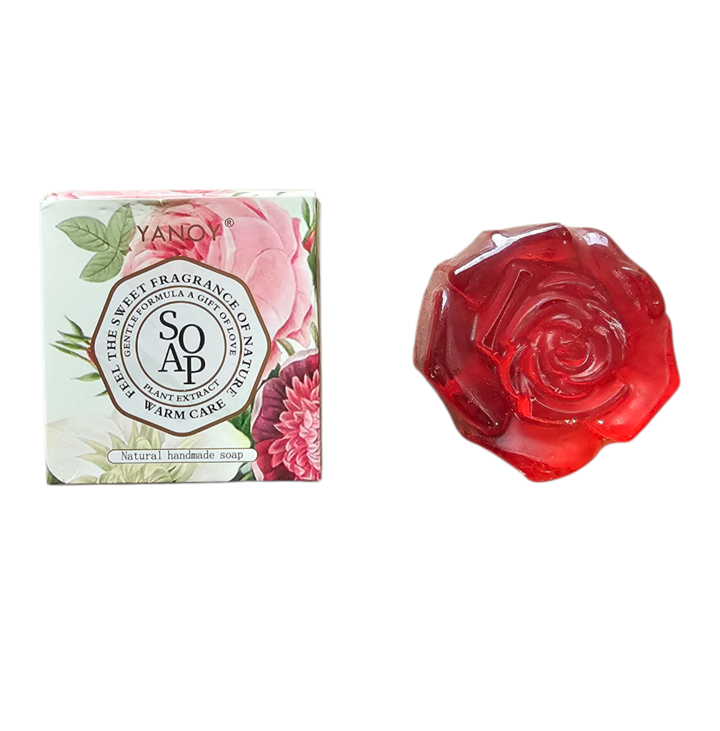 Jabón de limpieza natural, hecho a mano y colorido con extracto de plantas orgánicas, marca privada (#06)