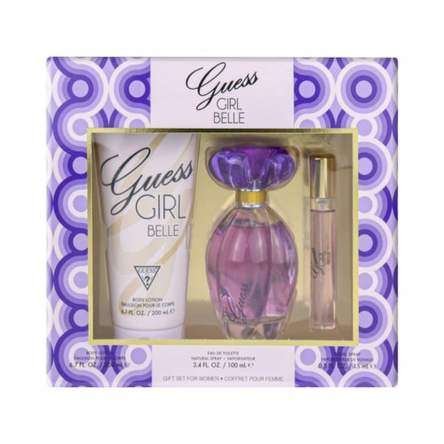 GUESS GIRL BELLE SET 3p 3.4oz W EDT