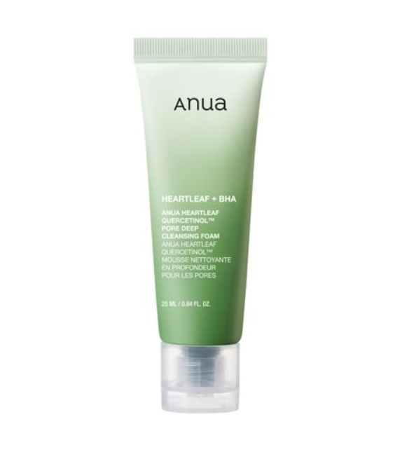 Heartleaf Quercetinol Pore Deep Cleansing Foam Mini [2025  25ml]
