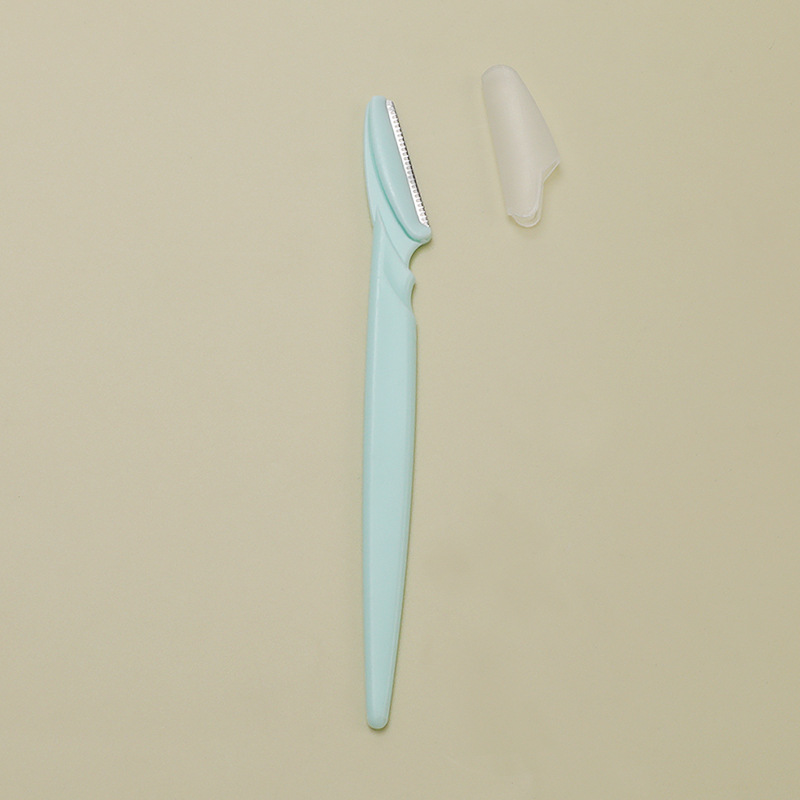 Maquinilla de afeitar para cejas. (AZUL)