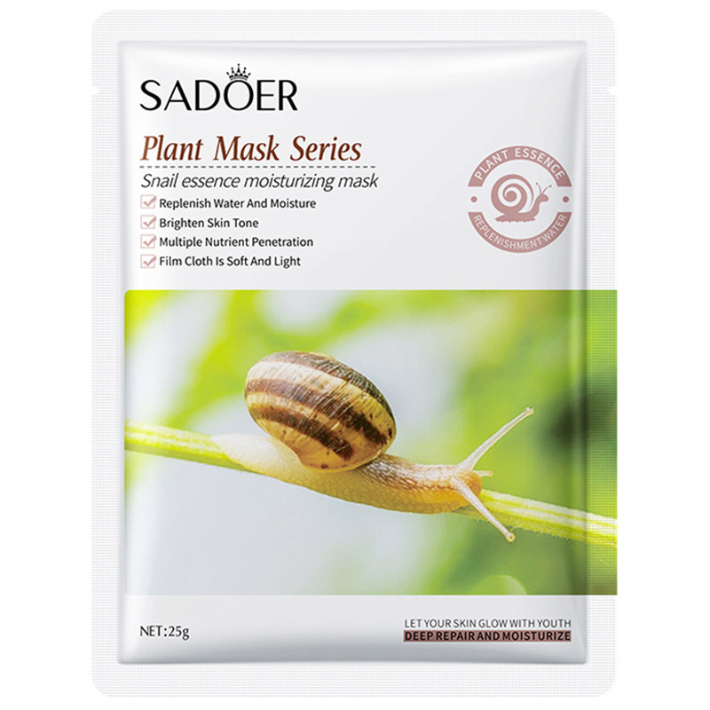 Mascarilla Hidratante con Esencia de Caracol.