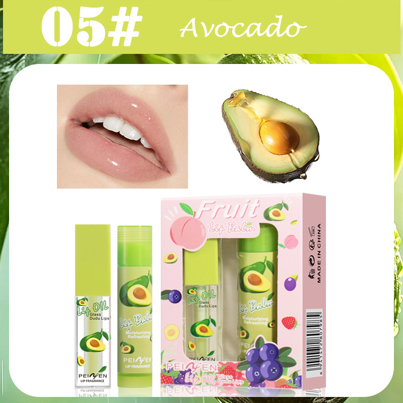 Bálsamo labial hidratante. (#05 AGUACATE)
