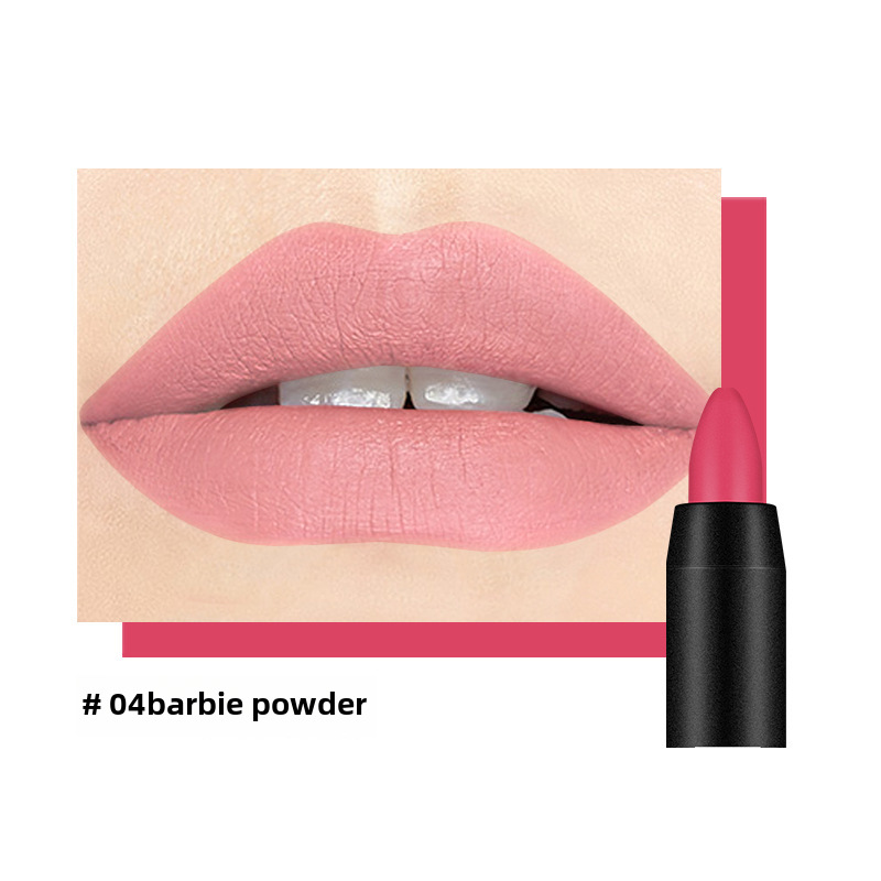 Lápiz labial mate. (#04 BARBIE POWDER)