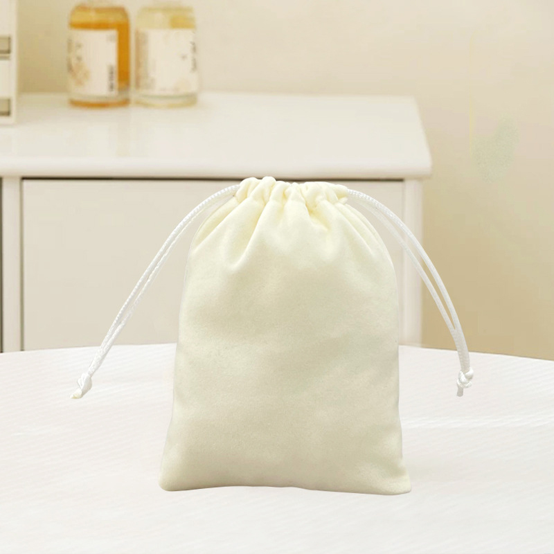 Bolsa de franela (10X14) BEIGE