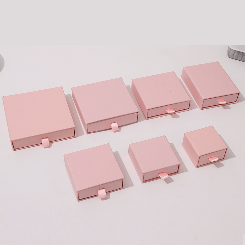 Caja de papel (9.9X2.5) ROSADO