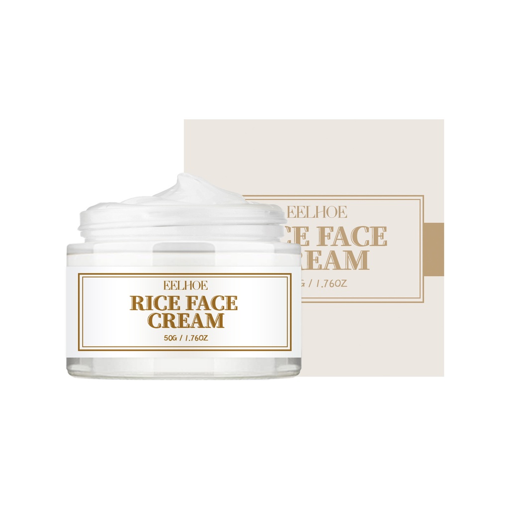 Crema facial de arroz
