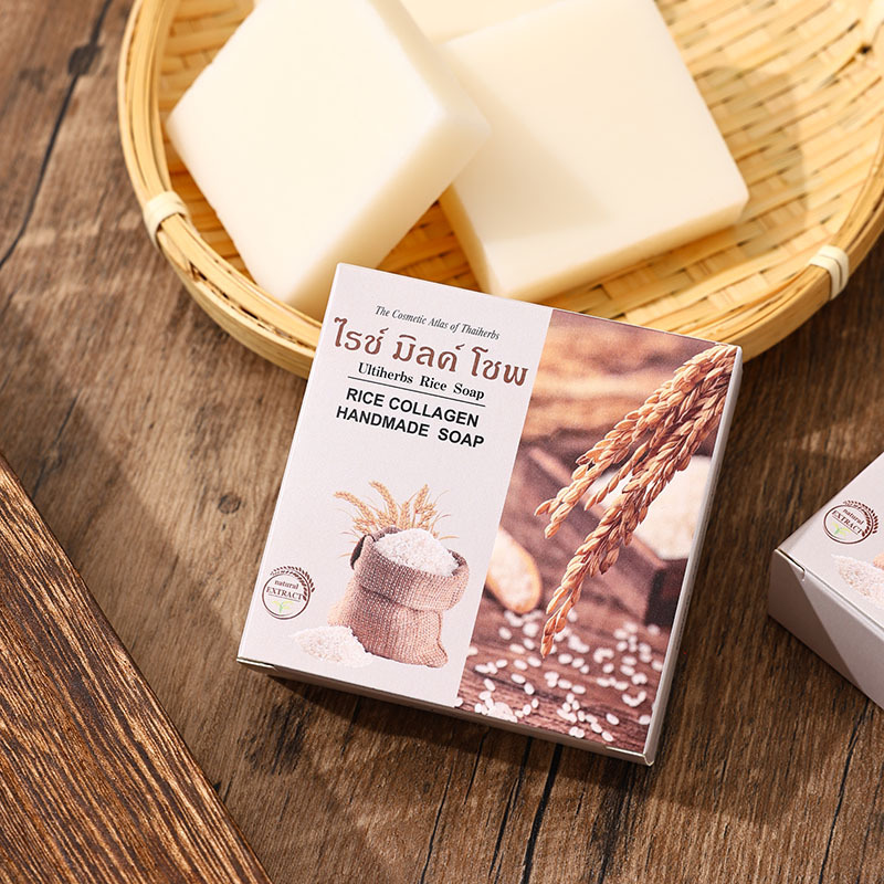 Jabón Artesanal de Arroz y Colágeno
