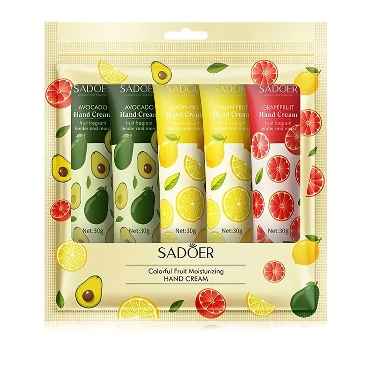 Cremas de Manos Hidratantes con Extractos de Frutas de SADOER