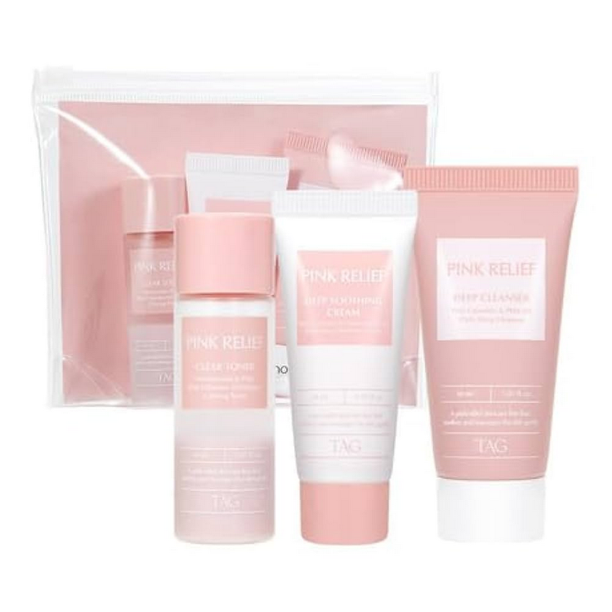 too cool for school Pink Relief Starter Kit Set 5 pcs