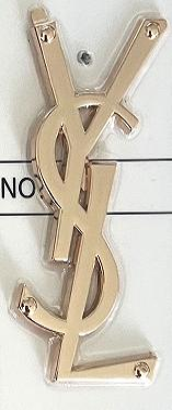 Chapa de marca YSL
