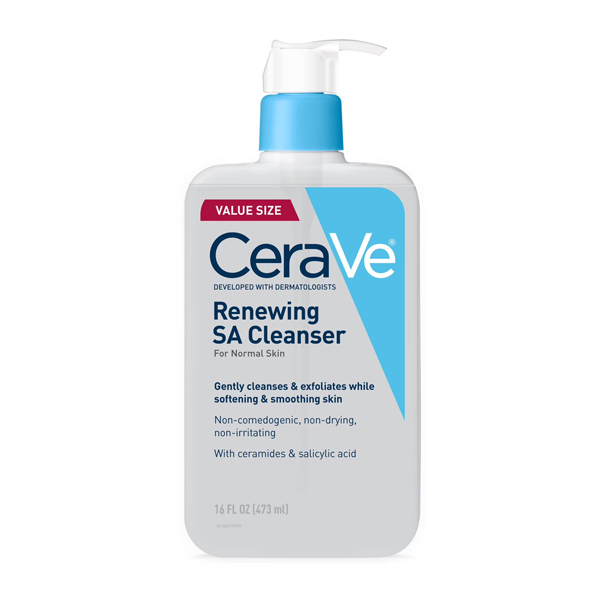 CeraVe renewing SA cleanser 16 fl oz 473ml