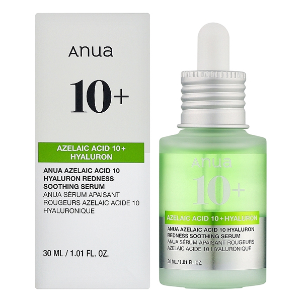 Anua 10+ azelaic acid 10+ hyaluron redness soothing serum 30 ml/1.01 fl.oz