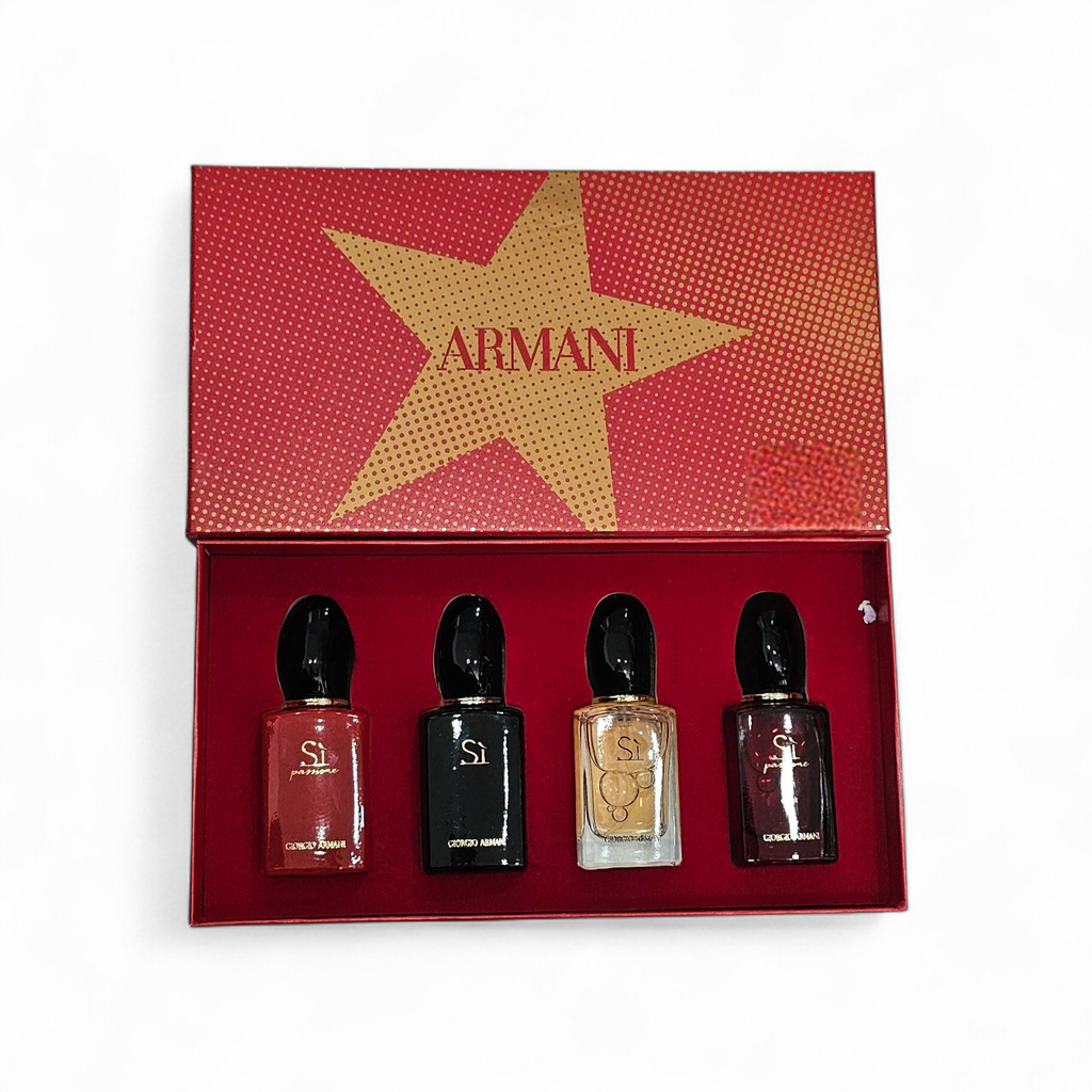 Armani si set mini 4 perfumes 30ml 1 fl.oz