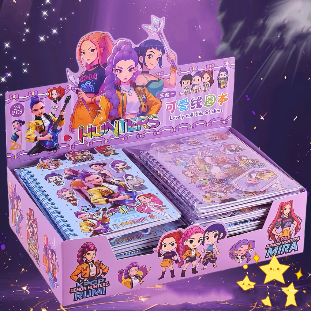 Cuaderno de personaje de niña