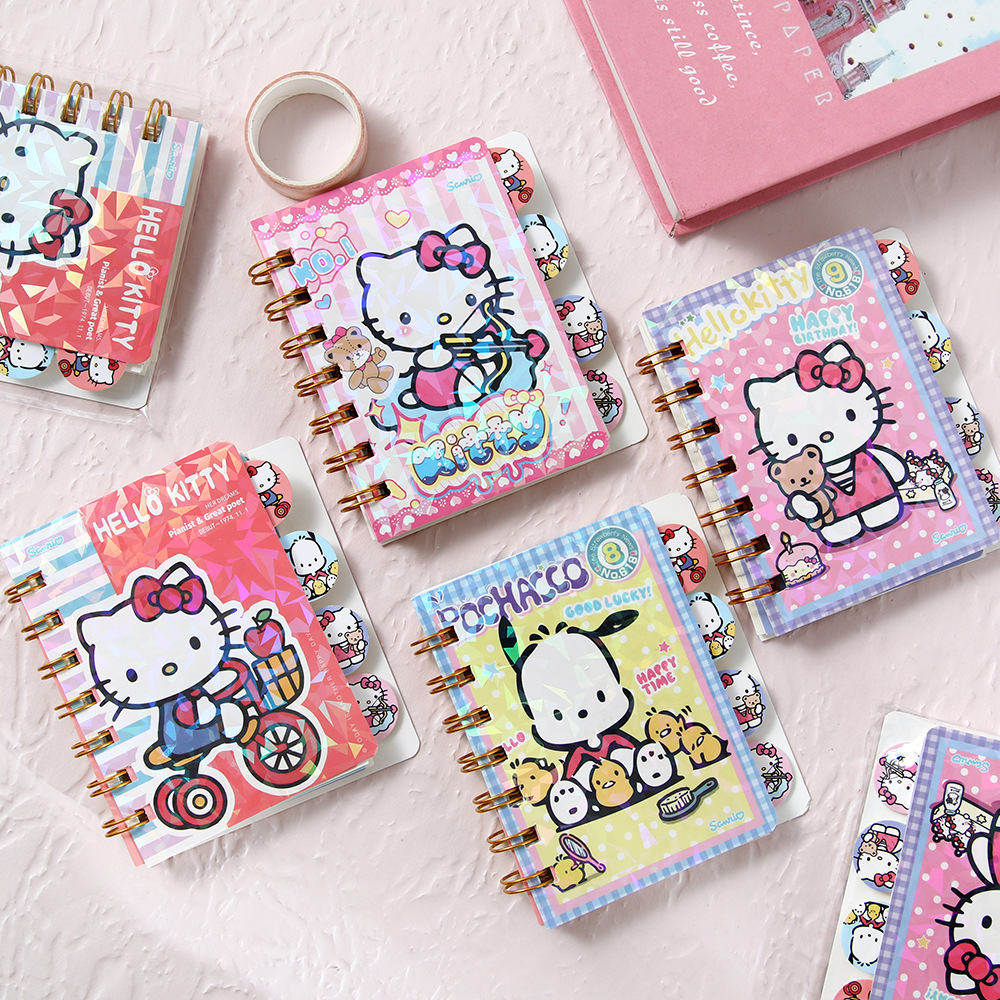 Cuaderno de personaje de niña
