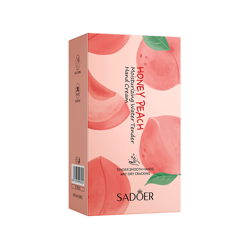 Crema para manos de la marca SADOER, para la hidratación profunda y el cuidado de la piel seca o agrietada 4ml