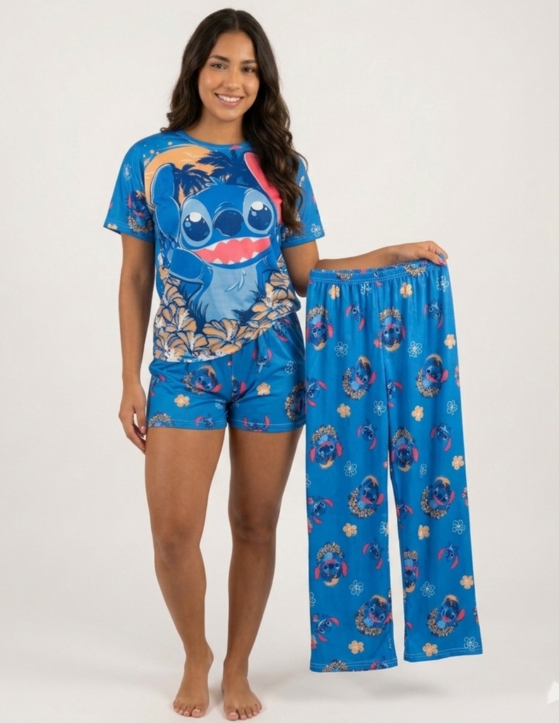 Pijama set Sensuel 3 piezas